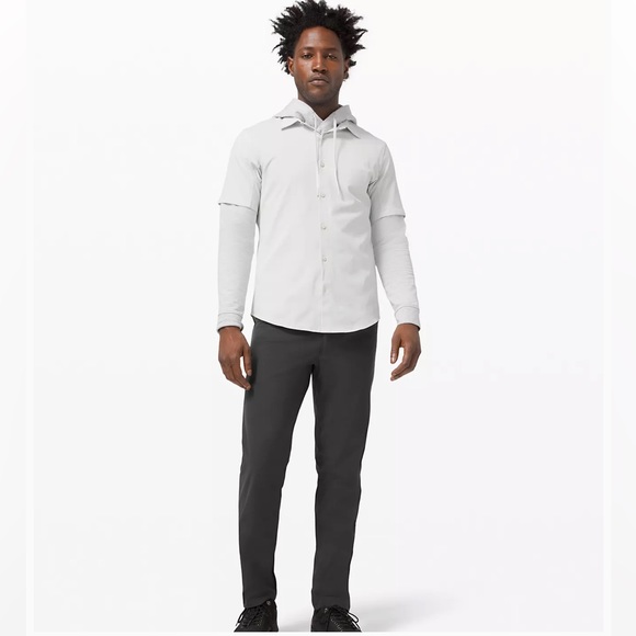 Lululemon ABC Classic-Fit Pant Warpstreme 36 Grey - Picture 2 of 8